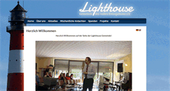 Desktop Screenshot of lighthousegospel.org